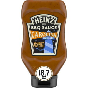 Heinz Carolina Mustard Style BBQ Sauce (18.7 oz Bottles, Pack of 6) 1