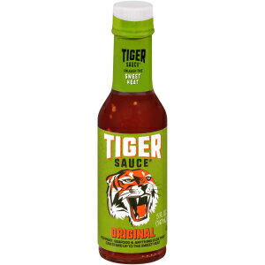 Tiger Sauce Original Hot Sauce, 5oz Bottle (Pack of 1)