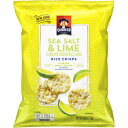楽天GlomarketQuaker Rice Crisps, Sea Salt & Lime, 6.06 oz Bag, Pack of 6 （Pack May Vary）