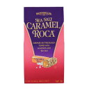Brown & Haley Sea Salt CARAMEL ROCA Stand-Up Box - Chocolate Caramel Buttercrunch Toffee with Almonds and Sea Salt - Individually Wrapped Chocolate Candy - Gluten Free Kosher Candy - 5 oz Box