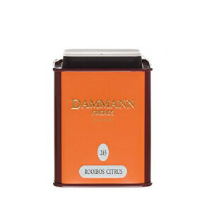 DAMMANN FRERES - ルイボス シトラス - ルースティー缶 - 100gr / 3.52oz. 茶缶 DAMMANN FRERES - Rooibos Citrus - Loose Tea tin - 100gr / 3.52oz. Tea tin