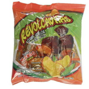 Jovy Revolcaditas with Chili Mango Flavor 6oz Bag Mexican Candy