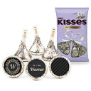 楽天Glomarketゲスト用のキャンディーウェディング記念品 パーソナライズされた I Do Hershey's Kisses とステッカー 3ポンド （約 300 回のキス） - ゲスト用の DIY ブライダルシャワー記念品 Candy Wedding Favors for Guests Personalized I Do Hershey's Ki