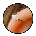 Gold Cartilage Helix Earring - 14k Gold Filled Helix Hoop With 3mm White Opal – Handmade Hypoallergenic 20 Gauge Cartilage Piercing Hoop For Women