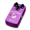 JOYO Distortion Pedal High-Gain Dist Simulates Driven Tube Amplifier for Electric Guitar Effect - True Bypass (US Dream JF-34)