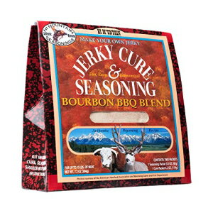 Hi Mountain Jerky Seasoning and Cure Kit - BOURBON BBQ BLEND. Create Delicious & Flavorful Jerky at Home (1 Box)