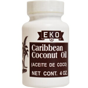 EKO カリビアン ココナッツ オイル - 4 オンス by PROMEKO INC EKO Caribbean Coconut Oil - 4 oz by PROMEKO INC