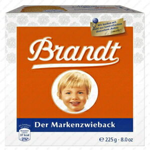 Brandt Der Markenzwieback (ラスクパン) - 225 G Brandt Der Markenzwieback ( Rusk Bread ) - 225 G