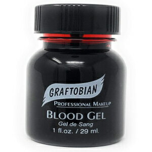 Graftobian Blood Gel 1oz Bottle - Special FX Fake Blood for Halloween ...