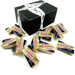 楽天GlomarketLoucks Sezme セサミスナップ、1.4 オンス、ブラックタイボックス入り （12 個パック） Loucks Sezme Sesame Snaps, 1.4 oz Packages in a BlackTie Box （Pack of 12）