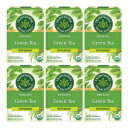 Traditional Medicinals Organic Green Tea Peppermint Herbal Tea, Alleviates Digestive Discomfort, (Pack of 6), 48 Total Tea Bags