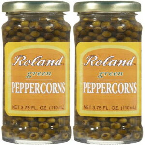 ローランド グリーンペッパー、3.75 オンス、2 パック Roland Green Peppercorns, 3.75 oz, 2 pk