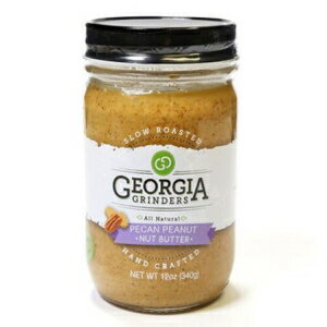 ジョージア グラインダーズ ピーカンピーナッツ ナッツ バター - 2 瓶 Georgia Grinders Pecan-Peanut Nut Butter - 2 Jars 1