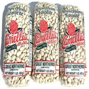 JA O[g m[UY zCg r[Y hC 1 |h (3 pbN) Camellia Great Northerns White Beans Dry 1 Lb (3Pack)