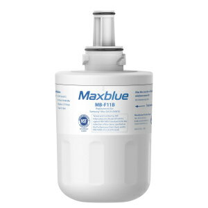 Maxblue DA29-00003G Refrigerator Water Filter, Replacement for Samsung DA29-00003G, DA29-00003B, Aqua-Pure Plus, RFG237AARS, DA29-00003F, HAFCU1, RFG297AARS, WFC2201, 1 Filter