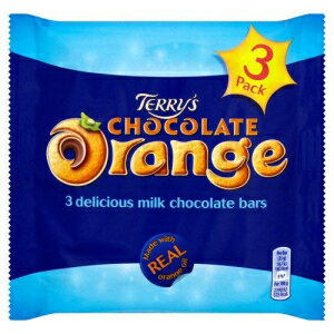 オリジナルテリーズチョコレートオレンジバーパック英国から輸入英国最高のチョコレート本物のオレンジオイル風味のおいしいミルクチョコレート Original Terrys Chocolate Orange Bars Pack Imported From The UK England The Very Best Of British Chocol