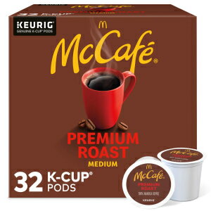 マックカフェ プレミアム ミディアム ロースト K カップ コーヒー ポッド (32 ポッド) McCafe Premium Medium Roast K-Cup Coffee Pods (32 Pods)