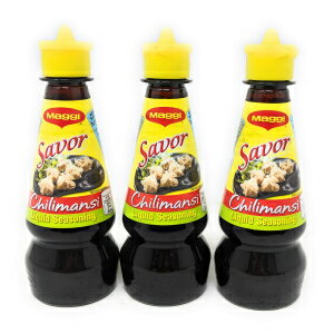 }M[ ZCo[ `}Vt̒ 130 mlA3 pbN Maggi Savor Chilimansi Liquid Seasoning 130 ml, 3 Pack