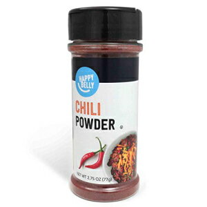 Amazon ブランド - ハッピーベリーチリパウダー、2.75 オンス Amazon Brand - Happy Belly Chili Powder, 2.75 Oz