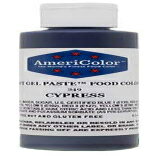 Americolor ソフトジェルペースト食用色素、サイプレス、4.5 オンスボトル Americolor Soft Gel Paste Food Color, Cypress, 4.5 Ounce Bottle