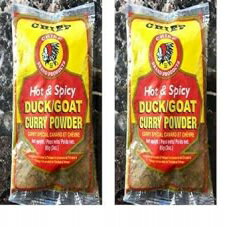 アヒルとヤギのカレーパウダー 2 パック (3 オンス) Duck and Goat Curry Powder 2 pk ( 3 Oz)