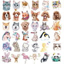 Animals Theme Temporary Tattoos for Kids, Featured Zoo Patterned Body Art Waterproof Tattoos Toddler Tattoos, Fake Tattoos for Boys Girls, 36 Sheets