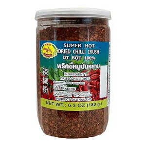 Dragonfly スーパーホットドライチリクラッシュ ドライチリペッパーフレーク 6.3オンス 1パック Dragonfly Super Hot Dried Chilli Crush, Dried Chili Pepper Flakes, 6.3 Ounce, Pack of 1