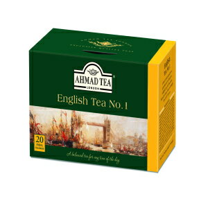 At}h eB[ CObV eB[ No.1A20 JEgA1.4 IX (6 pbN) Ahmad Tea English Tea No.1, 20 count, 1.4 oz (Pack of 6)