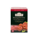 Ahmad Tea Black Tea, Raspberry Indulgence, 20 ct (Pack of 6) - Caffeinated & Sugar-Free