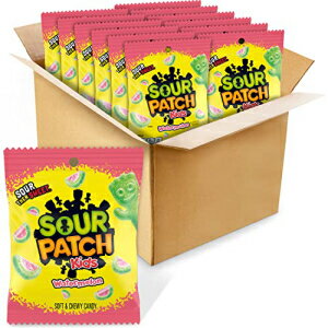 楽天GlomarketSOUR PATCH KIDS Watermelon Soft & Chewy Candy, 12- 5 oz Bags