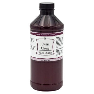 LorAnn クリームチーズベーカリーエマルジョン、16 オンスボトル LorAnn Cream Cheese Bakery Emulsion, 16 ounce bottle