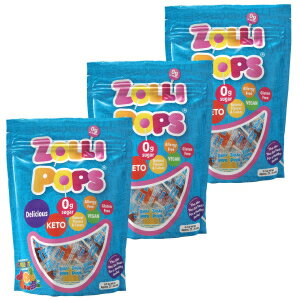 楽天GlomarketZollipops Clean Teeth Lollipops, 5.2 Ounce, 3 Count - -Cavity, Sugar-Free Candy for a Healthy Smile - Ideal for Kids and Adults