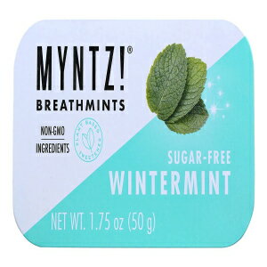 Strong Sugar Free Breath Mints | Myntz Breathmints (WinterMyntz, 6 Pack)