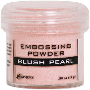 Ranger Blush Pearl Embossing Powder, Pink