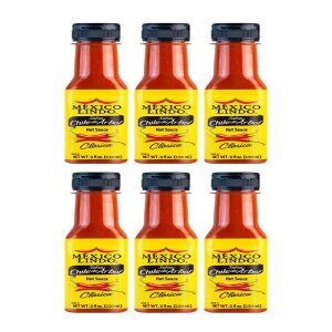 LVR h ` f A{ zbg \[X̍ޗ | 12,190 XRBx | NVbNȖ킢 | 5tʃIX{g(6{pbN) Mexico Lindo Chile de Arbol Hot Sauce Ingredients | 12,190 Scoville Level | Classic Fla