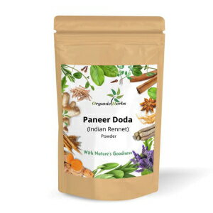 Organic Herbs Paneer Doda Powder Paneer ka Phool Brown Pouch 3.5 Ounce 100GM 