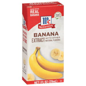 McCormick Banana Extract with Other Natural Flavors, 1 fl oz