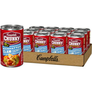 楽天GlomarketCampbell''s Chunky Soup, Manhattan Clam Chowder, 18.8 Ounce Can （Case Of 12）, brand is Campbell''s