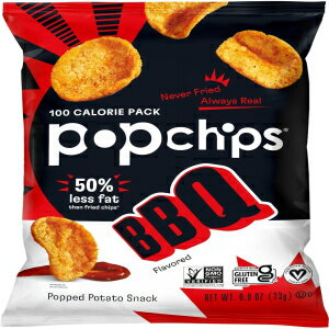 楽天GlomarketPopchip - Potato Chips All Natural Barbeque - 0.8 oz. （Pack of 24）