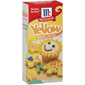 マコーミック イエロー食用色素 1液量オンス McCormick Yellow Food Color, 1 fl oz