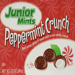 ペパーミント クランチ 3.5オンス by ジュニアミント メーカー品番 53965 PEPPERMINT CRUNCH 3.5OZ by JUNIOR MINTS MfrPartNo 53965