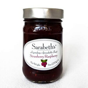 Sarabeth's Legendary Xgx[ Yx[ Xvbhu t[c - 9 IX Sarabeth's Legendary Strawberry Raspberry Spreadable Fruit - 9 oz