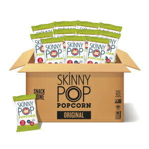 SkinnyPop 00408 Popcorn, Original, 1 oz Bag, 12/Carton 1