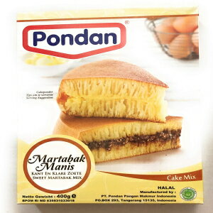 ポンダンケーキミックス（マルタバックミックス） - 14.20オンス pondan cake mix (martabak mix) - 14.20oz