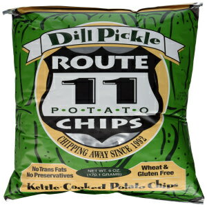 楽天GlomarketRoute 11 各種ポテトチップス （ディルピクルス、6オンス （3 カラット）） Route 11 various Potato Chips （Dill Pickle, 6oz （3 ct））