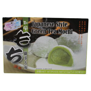 楽天Glomarket和風抹茶餅大福 7.4オンス / 210g （1パック） by Walong Marketing Inc. Japanese Style Green Tea Rice Cake Mochi Daifuku 7.4 Oz / 210g （Pack of 1） by Walong Marketing Inc.