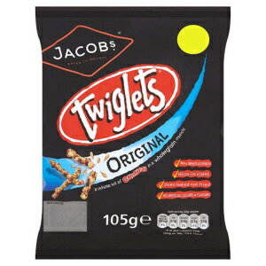 WFCRuY cCObg - IWi (105g) - 2 pbN Jacob's Twiglets - Original (105g) - Pack of 2