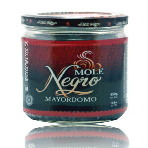 [ lO }[h 450 gr (ubN LVJ [ \[X) (1) Mole Negro Mayordomo 450 gr (Black Mexican Mole Sauce) (1)
