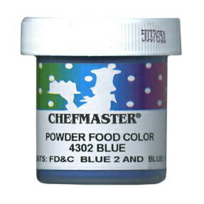 シェフマスター パウダーフードカラー 3 gr. 青 Chefmaster Powder Food Color 3 gr. Blue