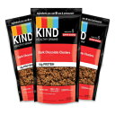 KIND ヘルシーグレインクラスター、ダークチョコレートグラノーラ、グルテンフリー、プロテイン10g、11オンス（3個パック） KIND Healthy Grains Clusters, Dark Chocolate Granola, Gluten Free, 10g Protein, 11 Ounce (Pack of 3)
